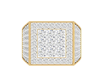 Sion Gents Diamond ring in Gold - Jewelslane