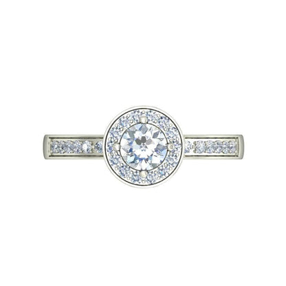 Stiene Lab Diamond Solitaire Ring in Gold - Jewelslane