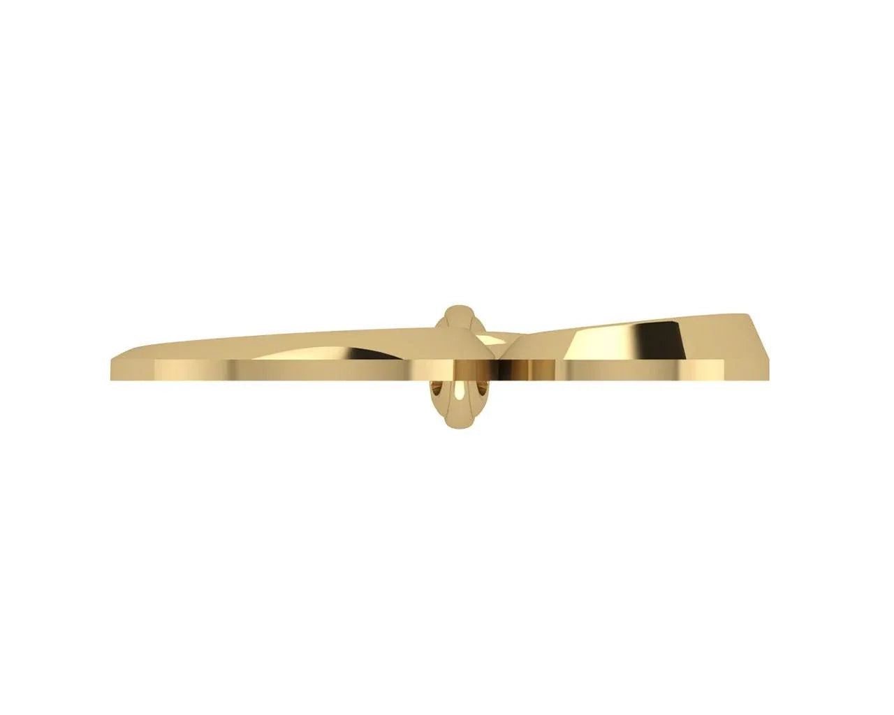 Stylish Om Gold Pendant - Jewelslane