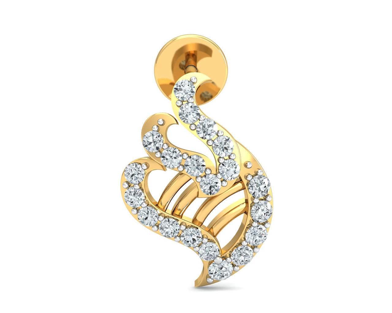 Talia Diamond Earrings - Jewelslane
