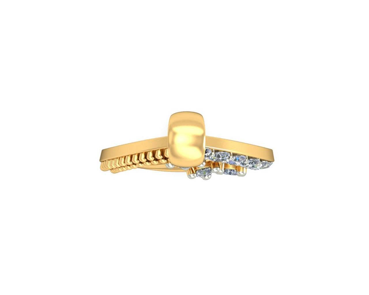 Tara Diamond Pendant In Gold - Jewelslane