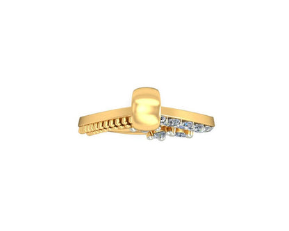 Tara Diamond Pendant In Gold - Jewelslane