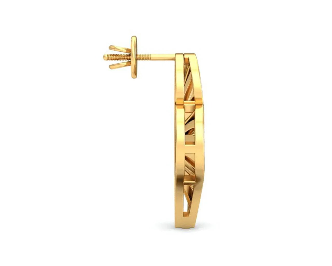 Urith Heart Design Pendant Set with diamonds in 14k gold - Jewelslane