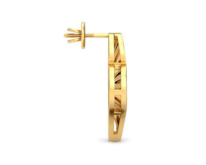 Urith Heart Design Pendant Set with diamonds in 14k gold - Jewelslane