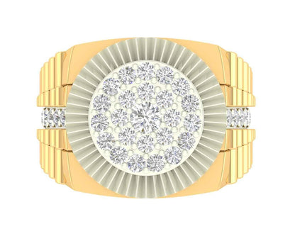 Vincent Men's Diamond Ring in gold - Jewelslane