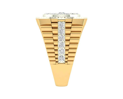 Vincent Men's Diamond Ring in gold - Jewelslane