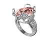 Kunzite & Diamond Ring - Jewelslane