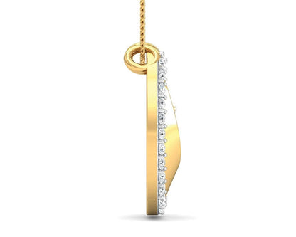 Wina Gold & Diamond Ring, Earring & Pendant Set - Jewelslane