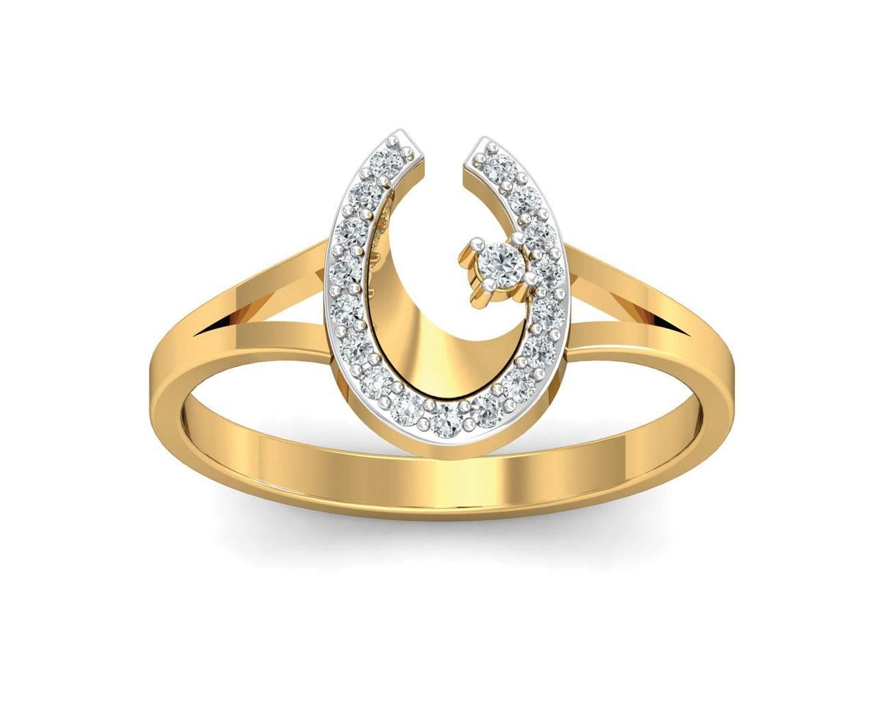 Wina Gold & Diamond Ring, Earring & Pendant Set - Jewelslane