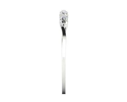 Wynn Diamond Bangle In hallmarked Gold - Jewelslane
