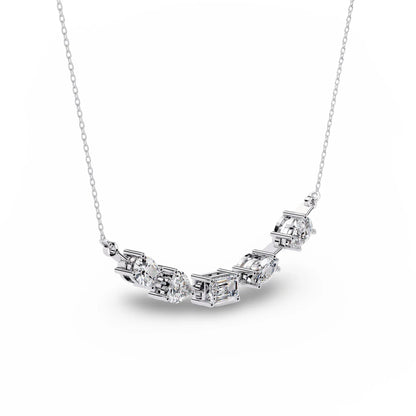 Zeena Lab Grown Diamond Solitaire Necklace - Jewelslane