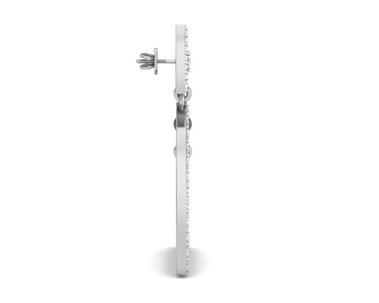 Zulaikha Diamond Earrings - Jewelslane