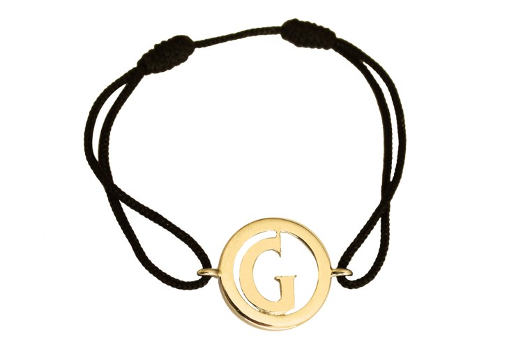 Buy Alphabet G Gold Bracelet Online in India at Best Price - Jewelslane