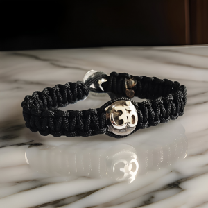 Men's Aum Bracelet in Silver