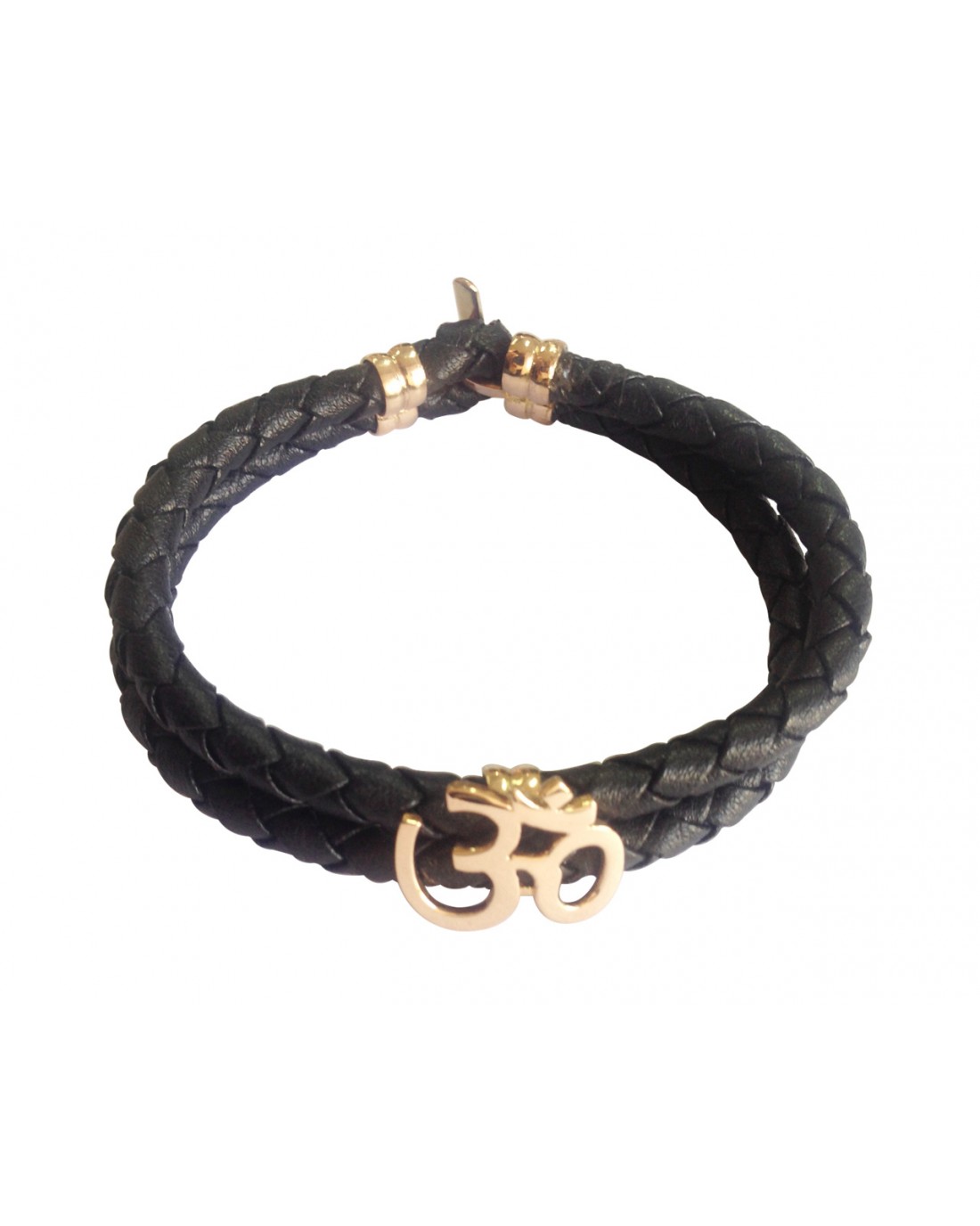 Buy Gold Om Men’s Bracelet | Aumkaara Jewellery