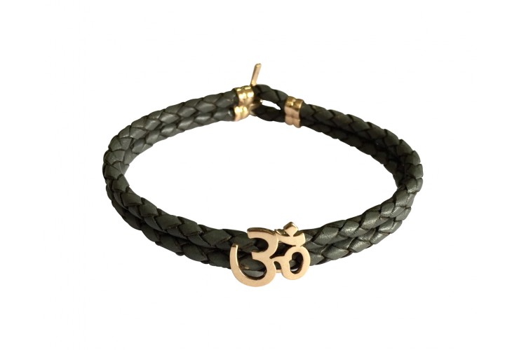 Leather gold bracelet for men with price and weight ll Rose gold leather  bracelet  YouTube