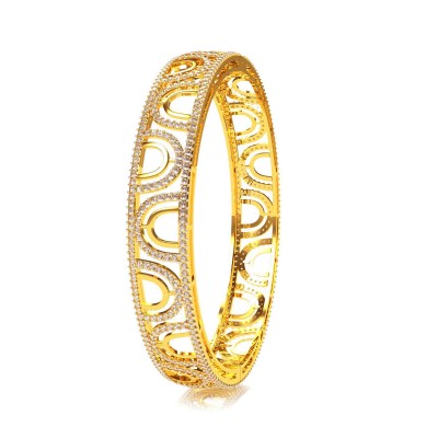 Buy Daily Wear Diamond Bangle Online in India at Best Price - Jewelslane