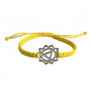 Solar Chakra Bracelet in Silver 