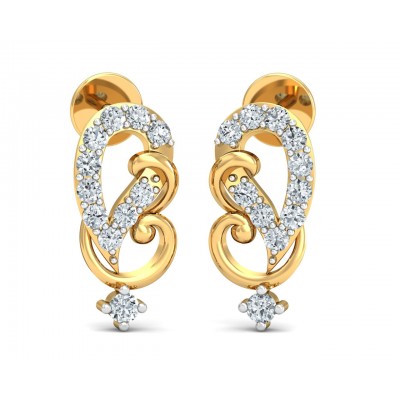 Buy Gina Diamond Earrings | Endear Jewellery