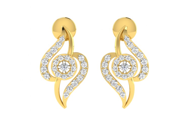 Buy Jia Diamond Earrings | Endear Jewellery