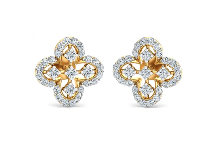 Buy Vina Diamond Earstuds Endear Jewellery