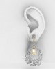 Simply Gorgeous Pearl & Diamond Earrings