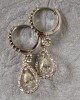 Pear Shape Diamond Danglers 