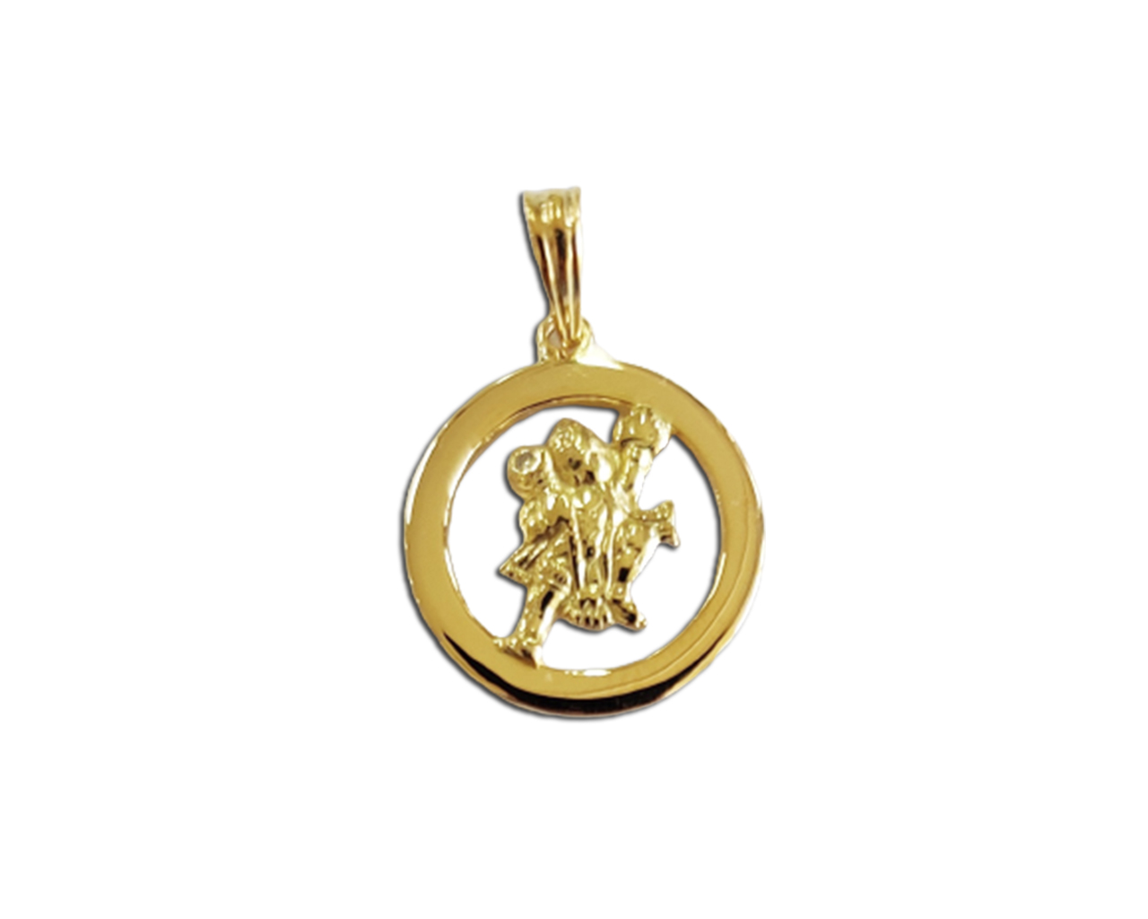 Hanuman ji hot sale pendant gold