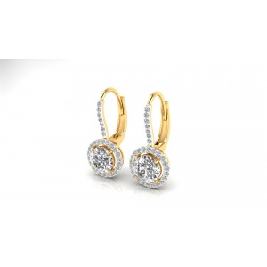 Sara Lab Grown Diamond Solitaire Earrings 