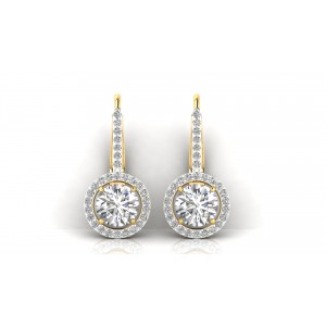 Sara Lab Grown Diamond Solitaire Earrings 