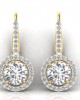 Sara Lab Grown Diamond Solitaire Earrings 