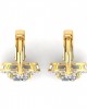 Sara Lab Grown Diamond Solitaire Earrings 