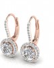 Sara Lab Grown Diamond Solitaire Earrings 