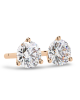 Diva Lab Grown Diamond Earstuds in Gold