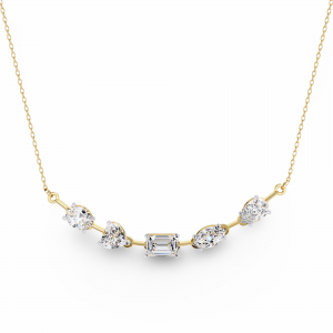 Zeena Lab Grown Diamond Solitaire Necklace