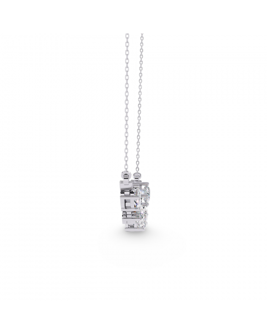 Zeena Lab Grown Diamond Solitaire Necklace