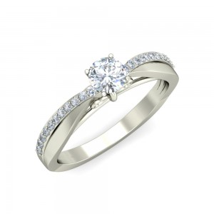 Dianne Diamond Solitaire Engagement Ring