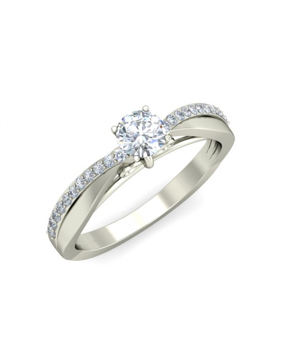 Dianne Diamond Solitaire Engagement Ring