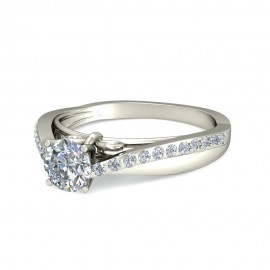 Dianne Diamond Solitaire Engagement Ring