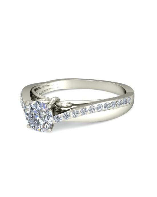 Dianne Diamond Solitaire Engagement Ring