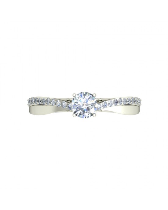 Dianne Diamond Solitaire Engagement Ring