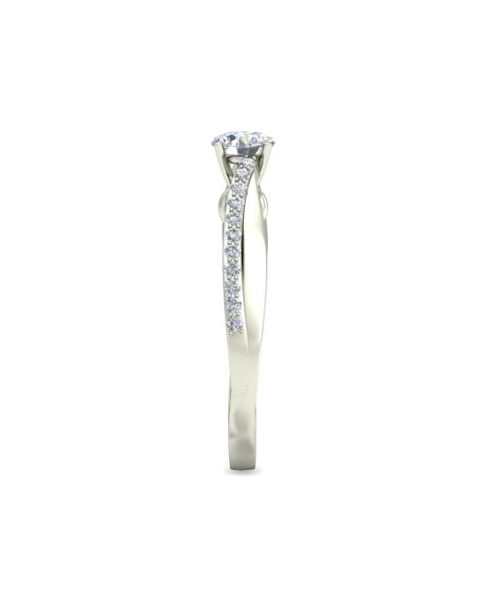 Dianne Diamond Solitaire Engagement Ring