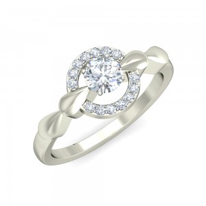 Claire Solitaire Diamond Engagement ring