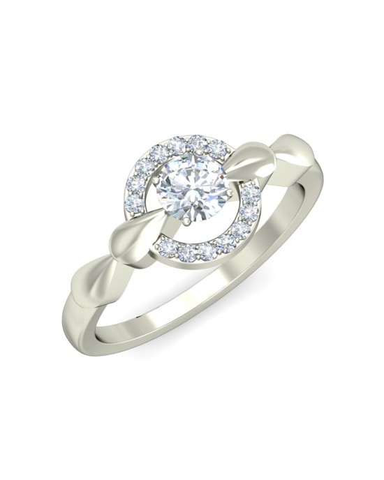 Claire Solitaire Diamond Engagement ring