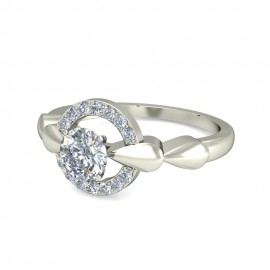 Claire Solitaire Diamond Engagement ring