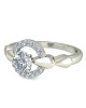 Claire Solitaire Diamond Engagement ring