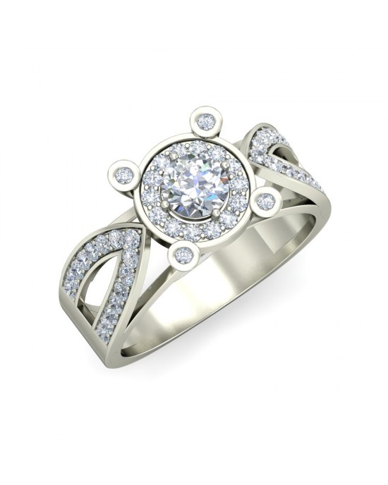 Karin Diamond Solitaire Ring