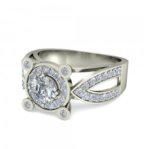 Karin Diamond Solitaire Ring