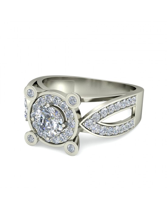 Karin Diamond Solitaire Ring