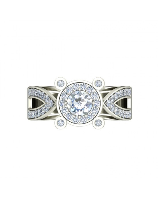 Karin Diamond Solitaire Ring